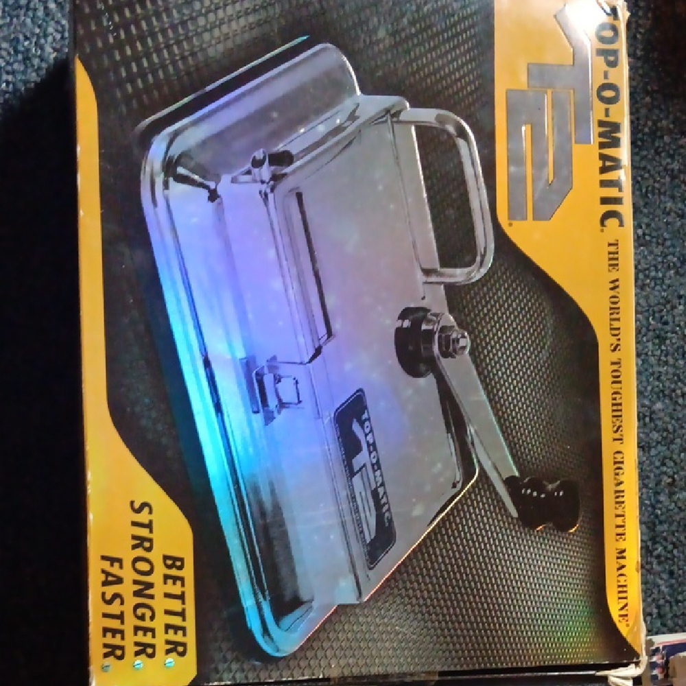 Silver Cigarette Machine